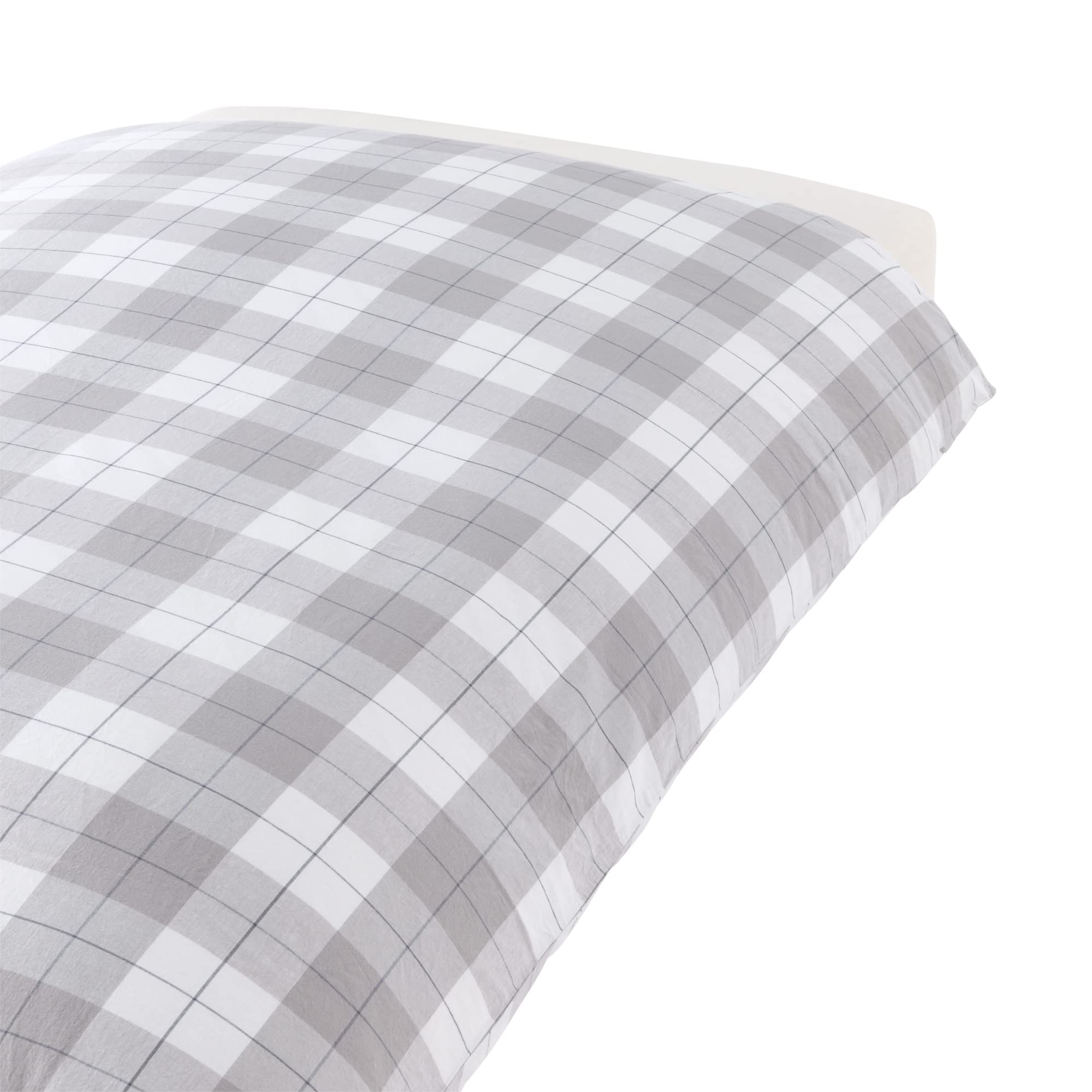 

Пододеяльник MUJI Washed Grey Check Single Size 150 x 210 см 12899051