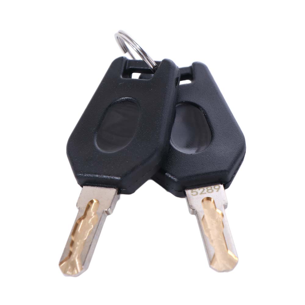 With 2 Keys Motorcycle Top Box Lock Cylinder Kit Lock Cylinder Core Plugs Aluminum Alloy Motorcycle Side Box Bolt Lock