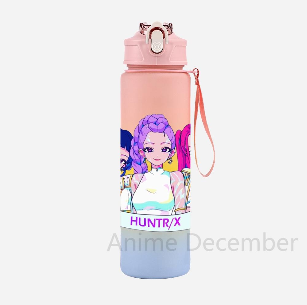 Anime K-Pop Demonjegere Karakter Vannkopp Stor Kapasitet Utendørs Bærbar Tau Drikkeflaske Gave til Gutter og Jenter
