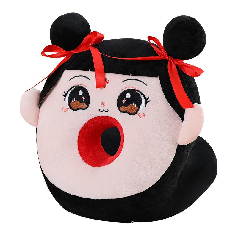 Nezha & Ao Bing Anime Plush Pillow - Office Nap Pillow & Birthday Gift