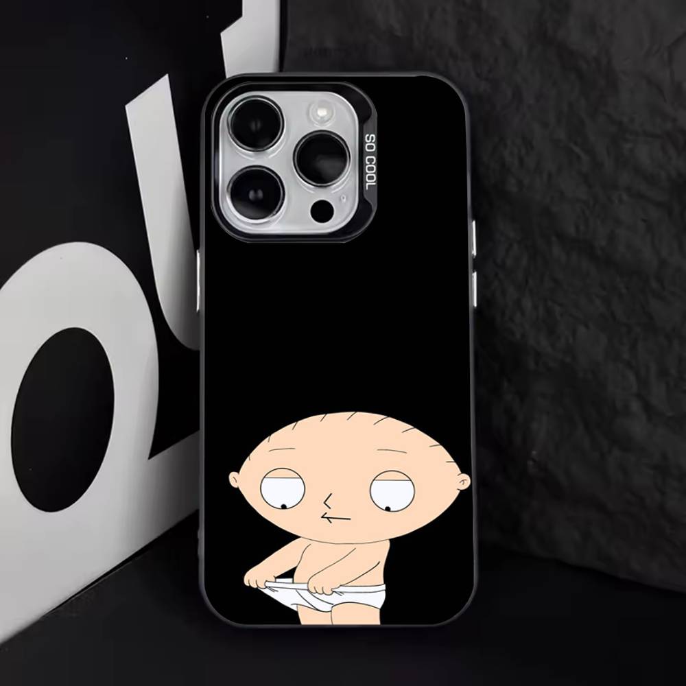 F-Familie Lustiger G-Typ Für iPhone 17,16,15,14,13,12,11,Pro,Max,Plus,E,Air,Mini Schwarze TPU Hülle Handyhülle