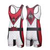 Pánské lehké wrestlingové triko s nohavičkami Posilovací oblečení Spandex Lycra Kompresní Atletické oblečení Zápasení Vzpírání