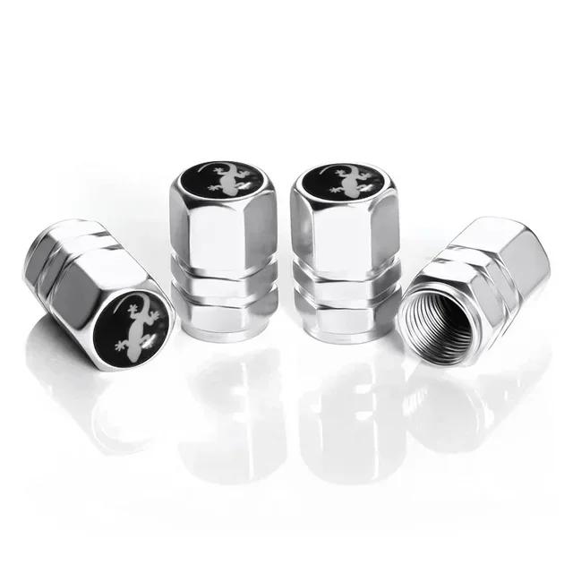 4Pcs Tire Valve Stem Caps, Universal Car Wheel Air Valve Dust Proof Covers for Cars, Trucks, SUVs, Bikes and Motorcycles Amagi