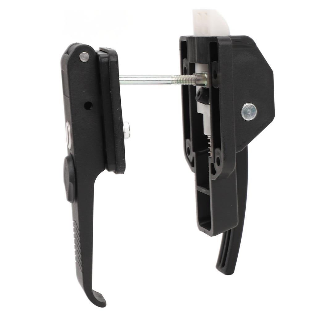 RV Screen Door Latch Matte Black High Strength Enhanced Safety Door Handle Latch Lock for Campervan Trailer Boat Yacht