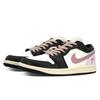 Jordan Air Jordan 1 DEER Love Journal Abrasion Resistant Low top Vintage Basketball Shoes Women's Black Pink DC0774-200(Team84-S-BOX)