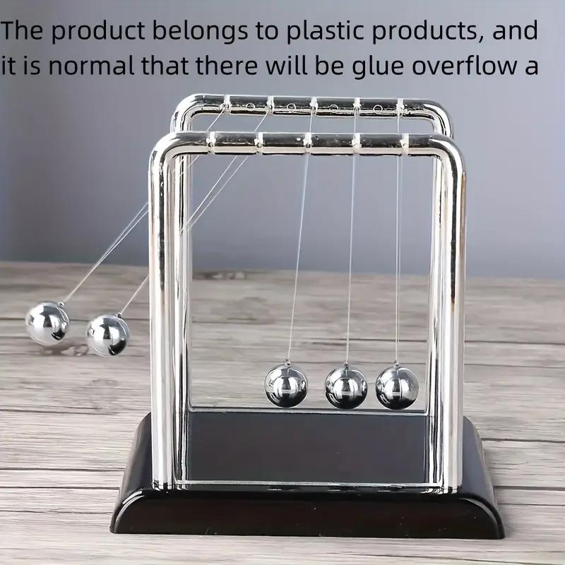 Newton Pendulum Balance Balls: Stylish Desk Decor & Educational Dynamics Toy for Office & Home