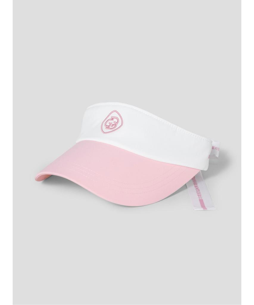 Binpolaegseseoli Women'S Color Block Sun Visor - Light Pink