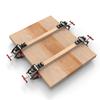 ENJOYWOOD 4-Way Panel Clamp Wood Gluing Clamp Four-Way Pressure Cabinet Clips For Woodworkers Cabinet and Furniture Makers