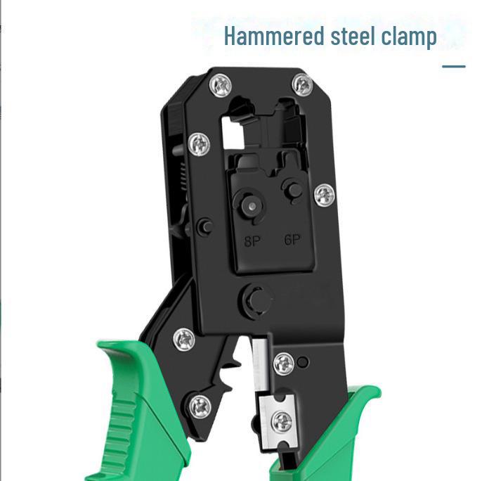 Tianyue TY318 Dual-Use RJ45/RJ11 Network & Telephone Cable Crimping Pliers