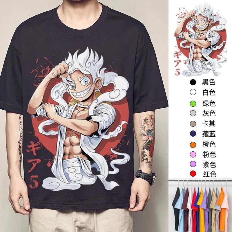 One Piece Luffy Cosplay Anime Manga T-Shirt Tee Undershirt Polyester XL