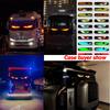 120-200cm RGB LED Car Matrix Pixel Panel Waterproof Display Screen Flexible Dynamic Demon Eyes Lamp Decorative Night Light