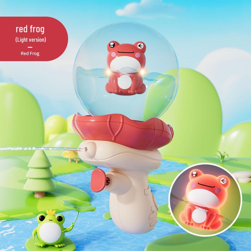 Children's Cute Cartoon Frog Astronaut Water Gun for Summer and Bath Play