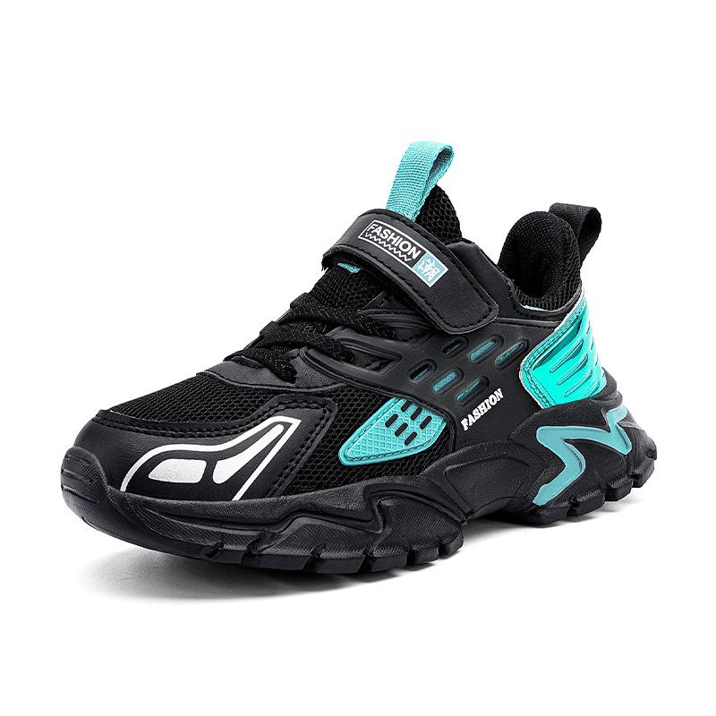 Boys' Mesh Breathable Sports Shoes - New Spring/Autumn Style for School-aged Kids