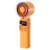 K827 Handheld Fan Home Outdoor Fast Heat Dissipation 199-Gear High Speed Fan with Wind Gear Digital Display