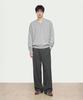 Seutaendeuobeo Crop V-Neck Knit [Gray]