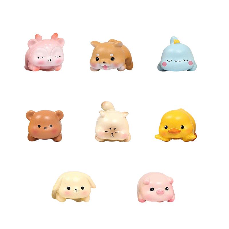 Mini Pajama Party Ornaments for Monitor and Car Dashboard Decorations