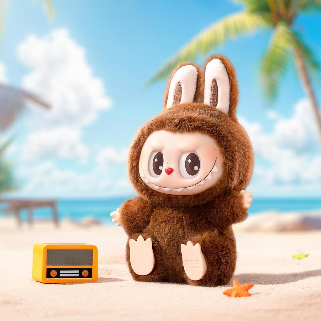 POP MART THE MONSTERS Have a Seat Plush Series [1 Piece] Pop Mart Gachapon Blind Box Figure Plastic Model Premium Toy Soft Vinyl Original Character