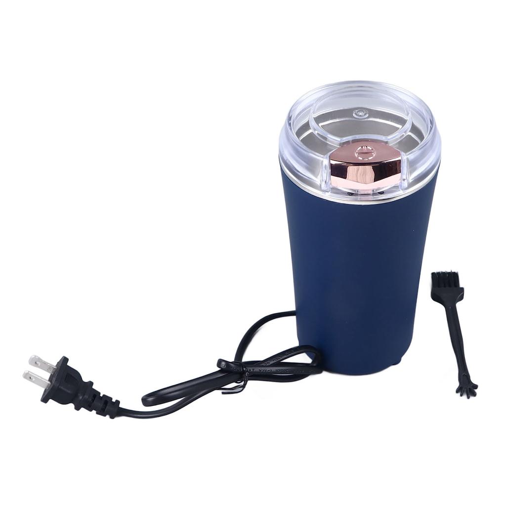 200W Electric Coffee Grinder 80g Capacity For Beans Herbs Spices Stainless Steel Blades Grinding 