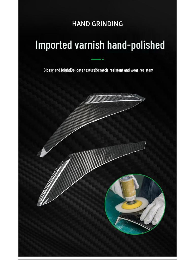  Déflecteur d'air de feu arrière en fibre de carbone pour Toyota 86/Subaru BRZ 2022