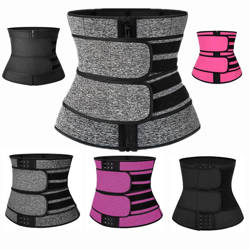 Body Shaper Neoprene Sweat Waist Trainer for Postpartum Tummy Control and Back Support
