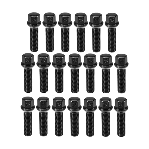 

ACROPIX M14x1.5 Колесные проставки Сферическое посадочное место Удлиненные колесные гайки 19мм шестигранник Длина хвостовика 45мм Подходят для VW - Упаковка 20 штук