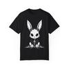 Gotisches Black Metal Hase | Weirdcore | Goth Kreuz Shirt Nachschub Unisex T-Shirt