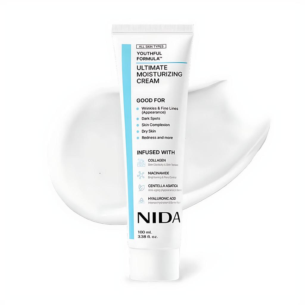NIDA Revive Eye Cream & Peptide Essence Moisturizer Set