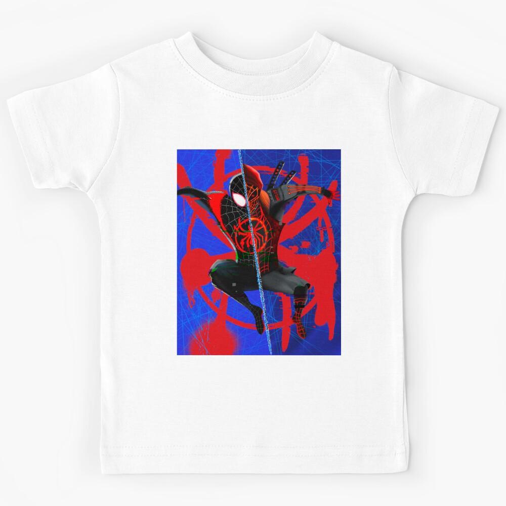 Cyberpunk Miles Morales Kids T-Shirt 120