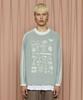 UNALLOYED Line Graphic Knit / Gray