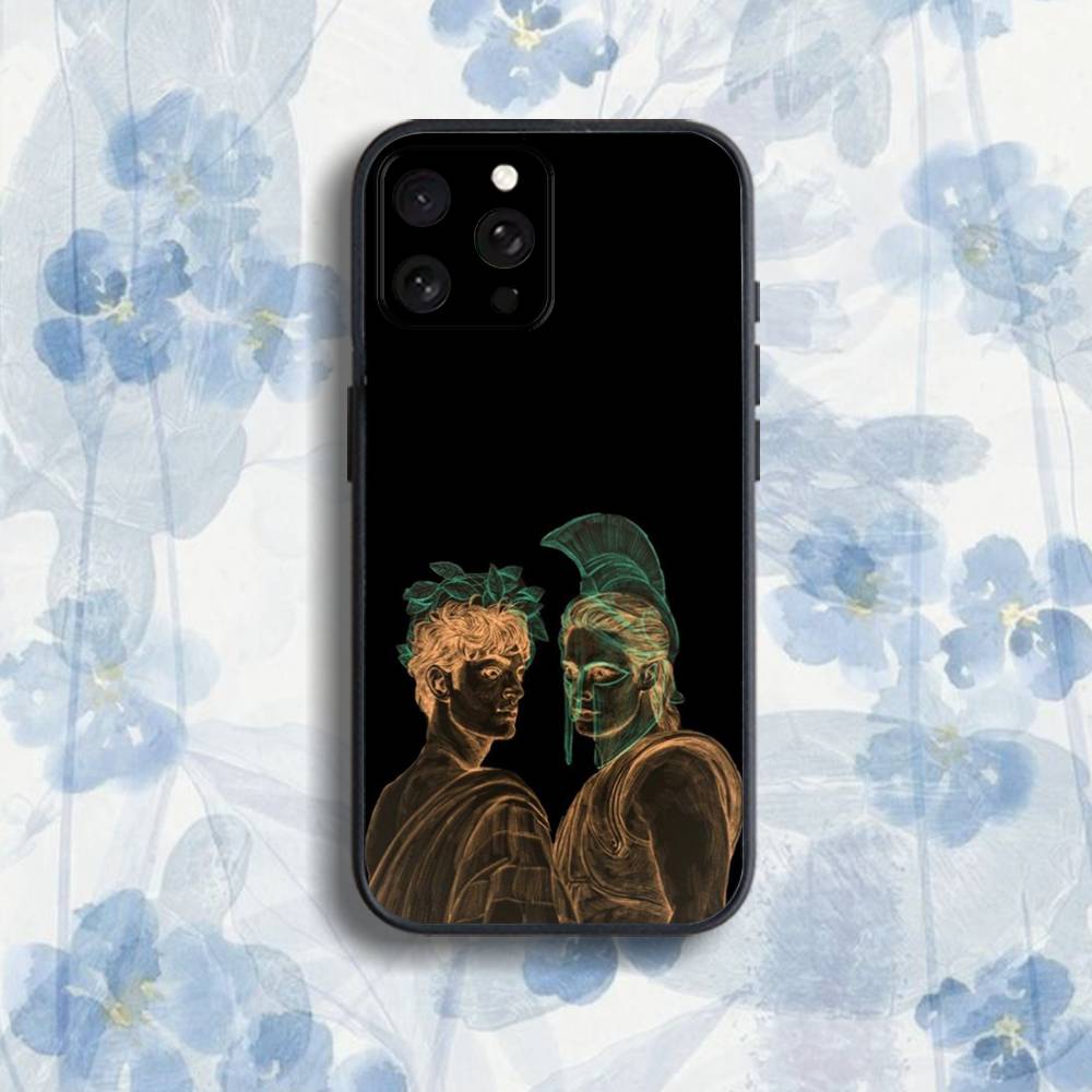 T-The Song-O-OF Achilles Phone Case For iPhone 17,16,15,14,13,12,Pro,Max,Plus,E,SE4,Air,Mini Black Soft Box