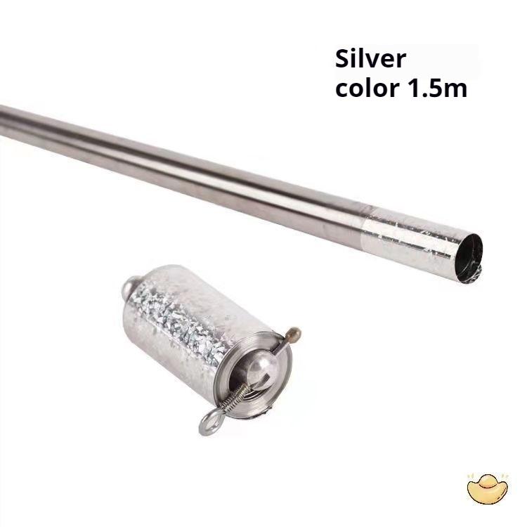 Einziehbarer Zauberstab, einziehbarer goldener Hoop-Stick-Zauberstab