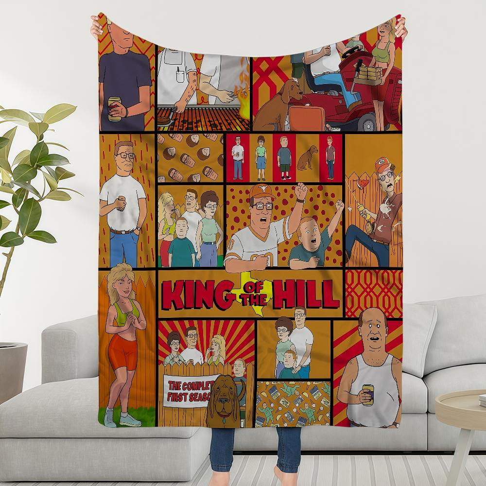 Of Blanket Throw Super Cosy Plush Living H-HillS Room Sofa The Couch Childish K-KingS Birthday Gifts