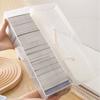 1pc Transparent Idol Photo Storage Case Plastic Albums Photocards Small Card Collection Organizer Photo Card Holder Box