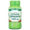 Nature's Truth Concentrated Ceylon Cinnamon 2000mg Quick Release Capsules, 60 Count