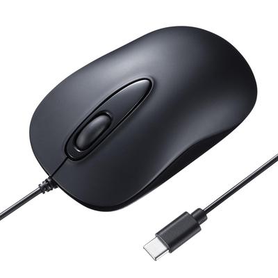SANWA SUPPLY Wired Laser Mouse Type-C MA-LSC176BK