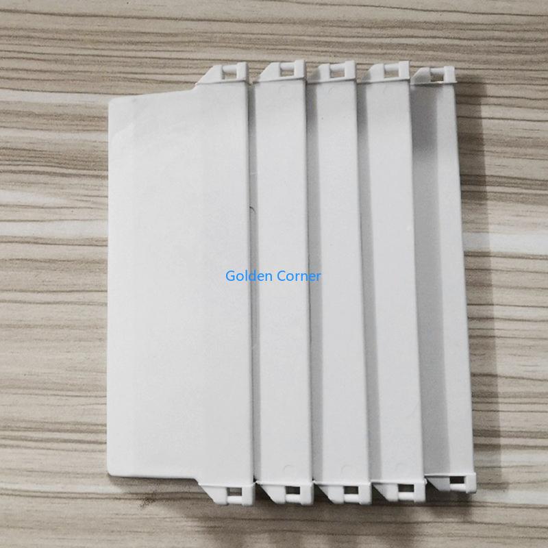 E15D Plastic Base Plate 127mm Set of 10 Portable Vertical Blind Bottom Weights Slats