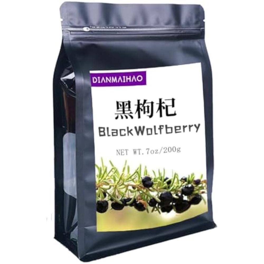 Natural Black Goji Berry Herbal Tea 200g Energy Boost Detox Immune Support 01