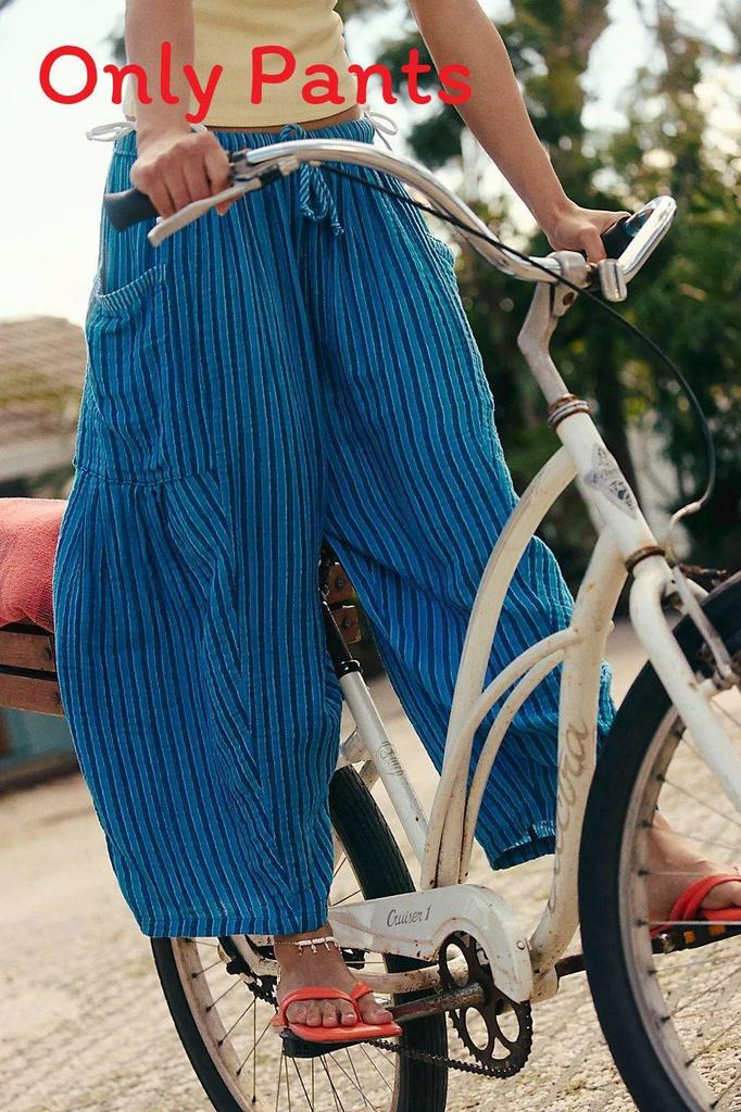 Entspannte Damen-Freizeithose mit elastischem Bund und atmungsaktivem Polyester für den Herbststil