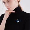 Chinese-style Dolphin Brooch, High-end Women's Exquisite Enamel Brooch, Design Sense, Niche Brooch
