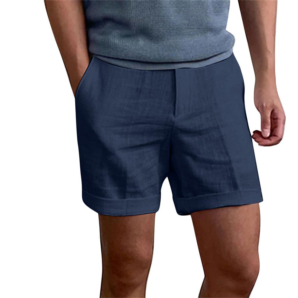 Men's Summer Casual Shorts Men's Fashion Sports Textured Shorts