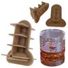 Moule à Glace Drôle Créatif Sexy Pénis Glaçon Silicone Moule pour Cocktail Whiskey Mini Formes Glace Crème Blague Adulte Moules à Glace Cadeaux