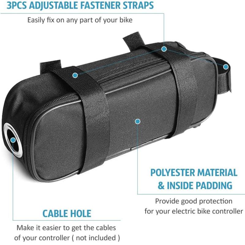 Electric Bicycle Controller Bag Firm Oxford Cloth Waterproof Mtb Road Bike Battery Case Portable Cycling Hanging Storage Pack