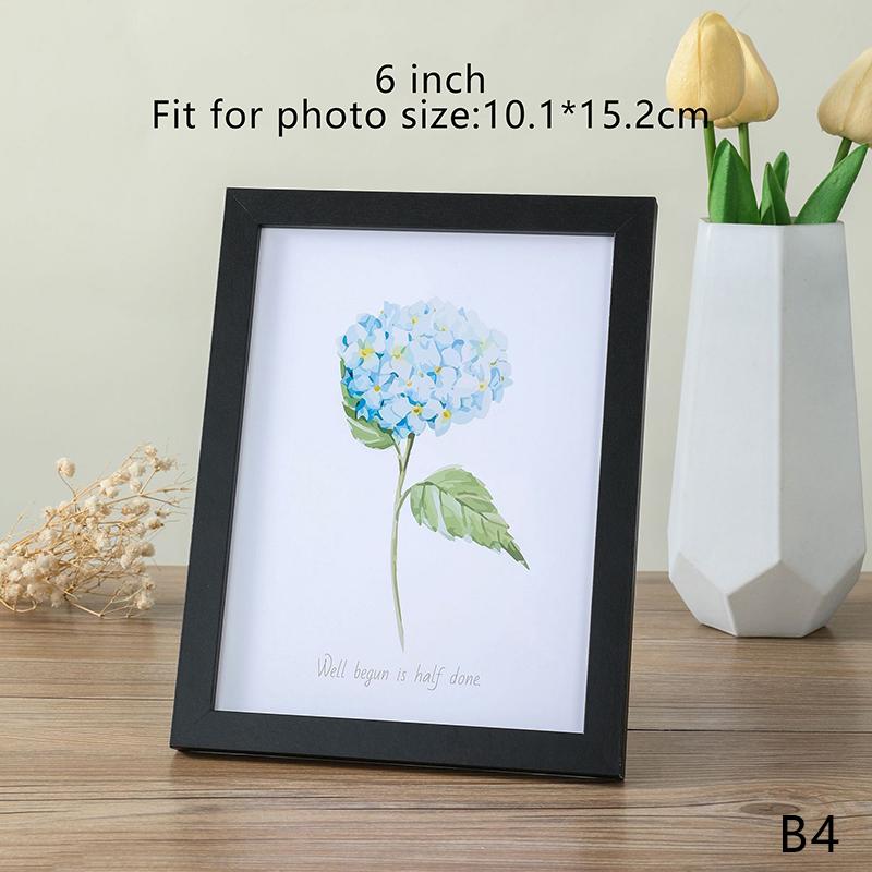 Holz Kleiner Fotorahmen zum Aufhängen 9X13 10X15Cm Holz Bilderrahmen Ständer für Bilder Fotodeko Erinnerungsgeschenk