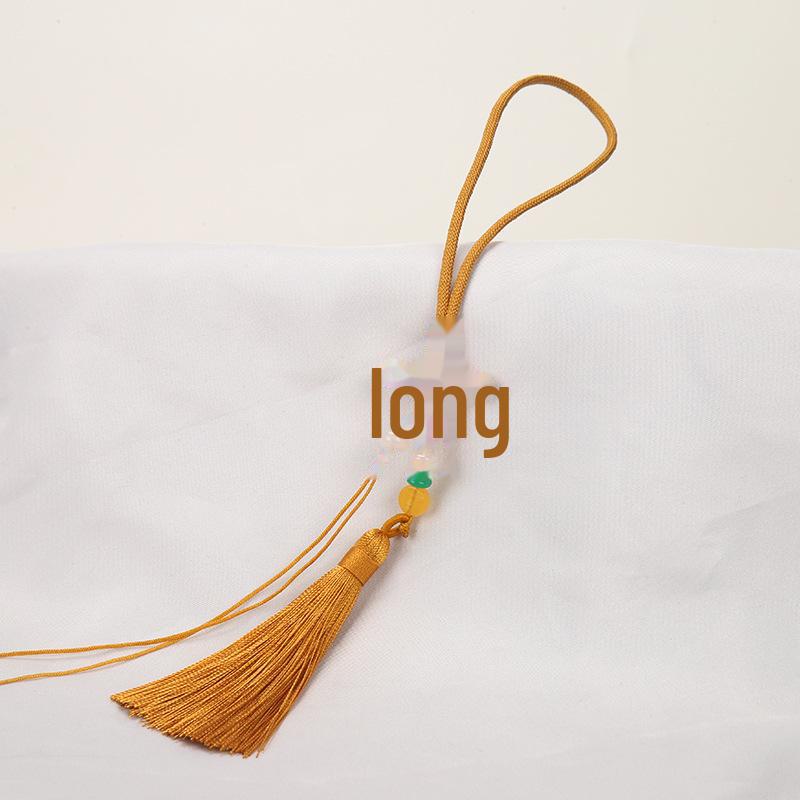 

Агат Wenwan DIY Подвеска Кисточка Аксессуары земля желтый