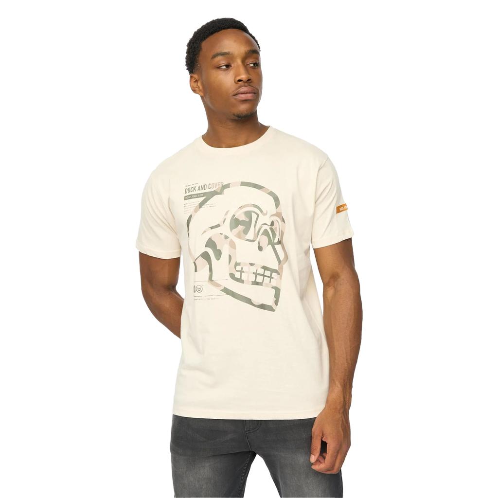 Duck and Cover Mens Skullmatic T-Shirt