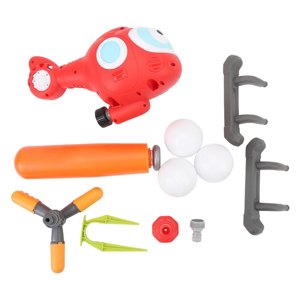 Water Sprinkler Baseball Toy 2 In 1 360 Degree Rotating Spray Water Baseball Helicopter Toy for
