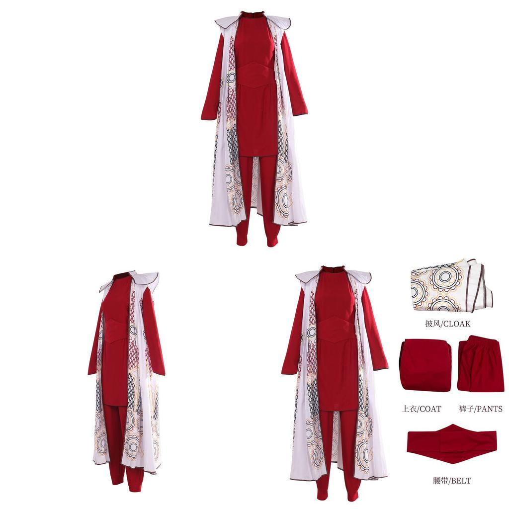 Star Wars Princess Leia Cosplay Costume Set With Polyester Fabric For Halloween