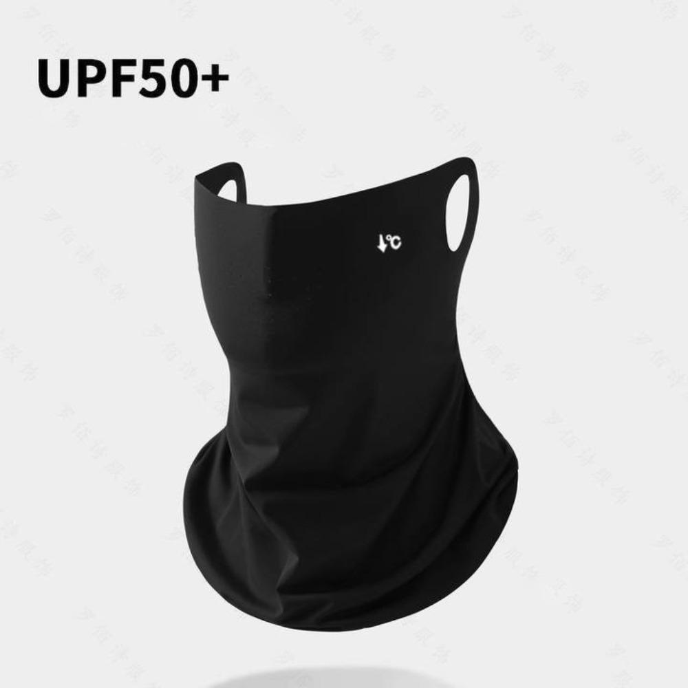 

Защитная маска для лица от УФ-лучей, дышащий балаклава, новая маска-джини для лица, для пеших прогулок, велоспорта, серфинга чёрный