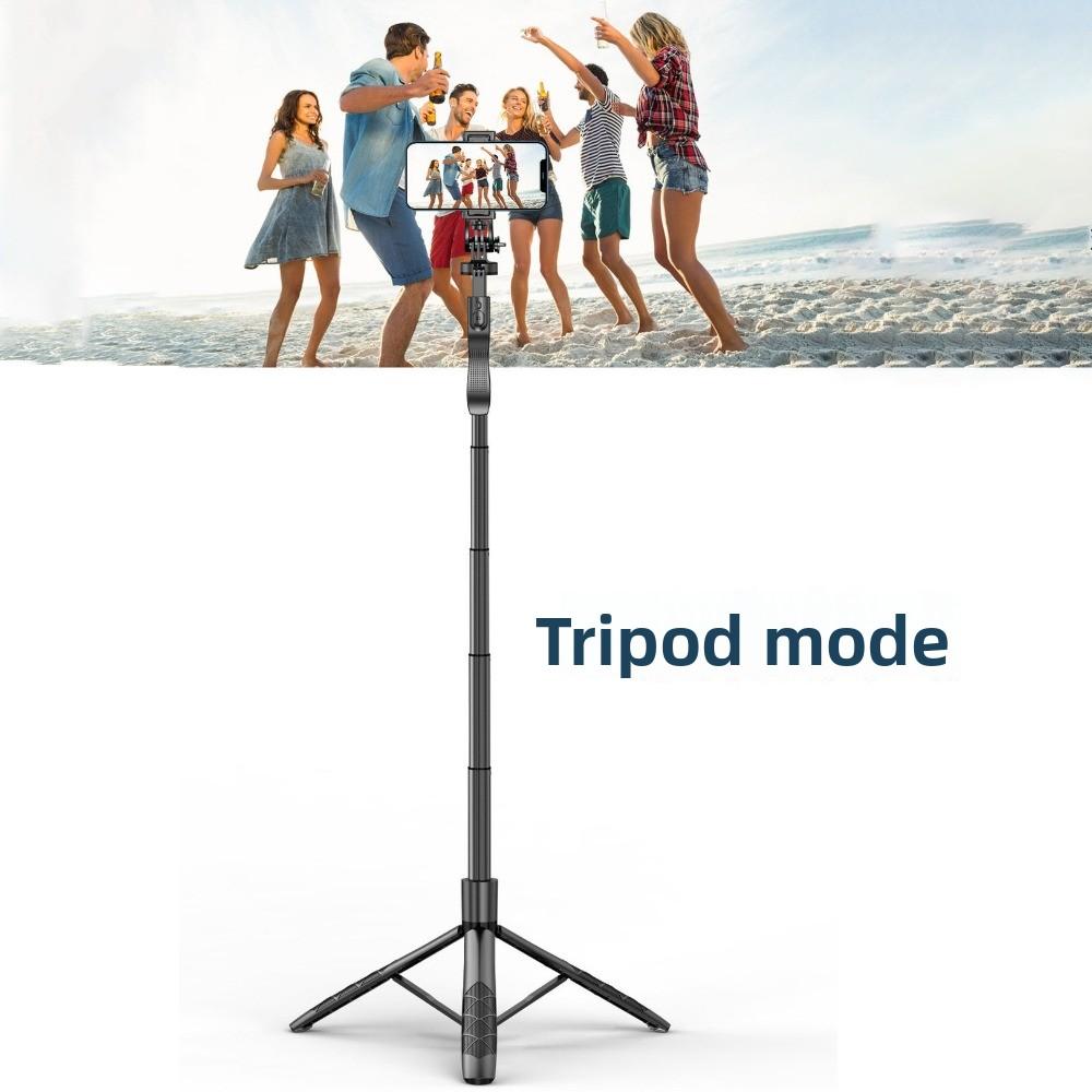 Portable Handheld Bluetooth Selfie Stick Adjustable Selfie Stick Tripod  Home