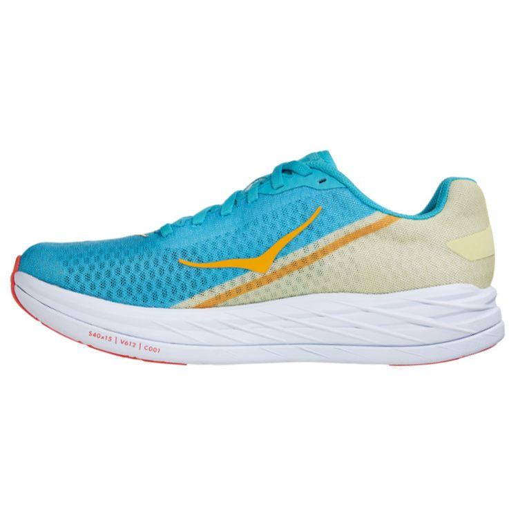 Hoka One One Rocket X Scuba Blue (All Gender) Men Sneakers Luminary-Green 1113532-SBLGR